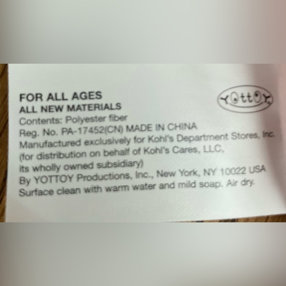 💕PINKALICIOUS💕plush doll by Kohl’s Cares🌸ADORABLE🌸reference photos for size✨NWT✨ - Picture 4 of 7